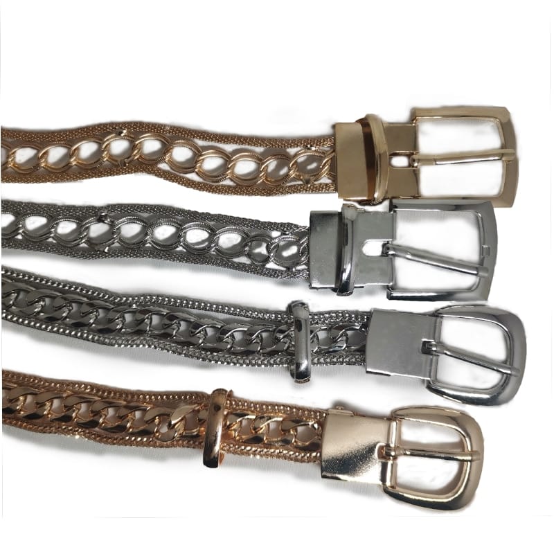 Ceinture de chaîne dorée en métal à la mode pour femmes – Image 5