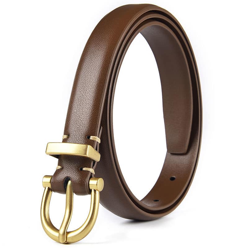 Ceinture de styliste de luxe en cuir véritable – Image 2