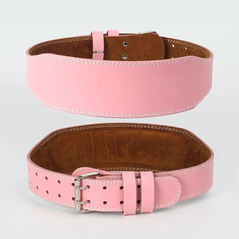 Ceinture rose type corset large avec protection dorsale – Image 5